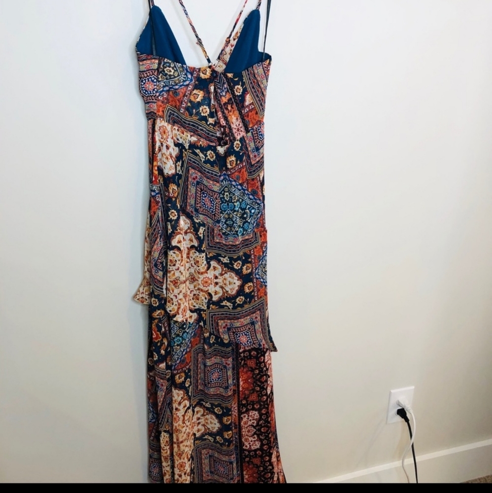 BCBGeneration maxi dress in orange spice - Picture 5 of 8